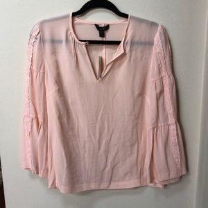 Blush blouse